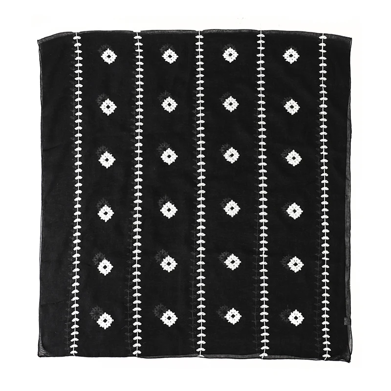 Новые хиджабы с принтом для женщин шарф мусульманская мода омбре мрамор