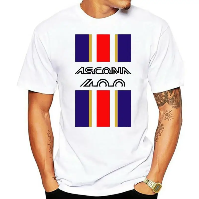 Opel Manta 400 Rothmans Team gr.B WRC Racing Soft Cotton T Shirt White or Gray Print O-Neck Casual Short