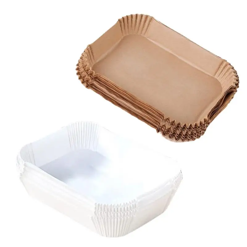 Прямоугольная фритюрница прямоугольная пергамент бумажные вкладыши для