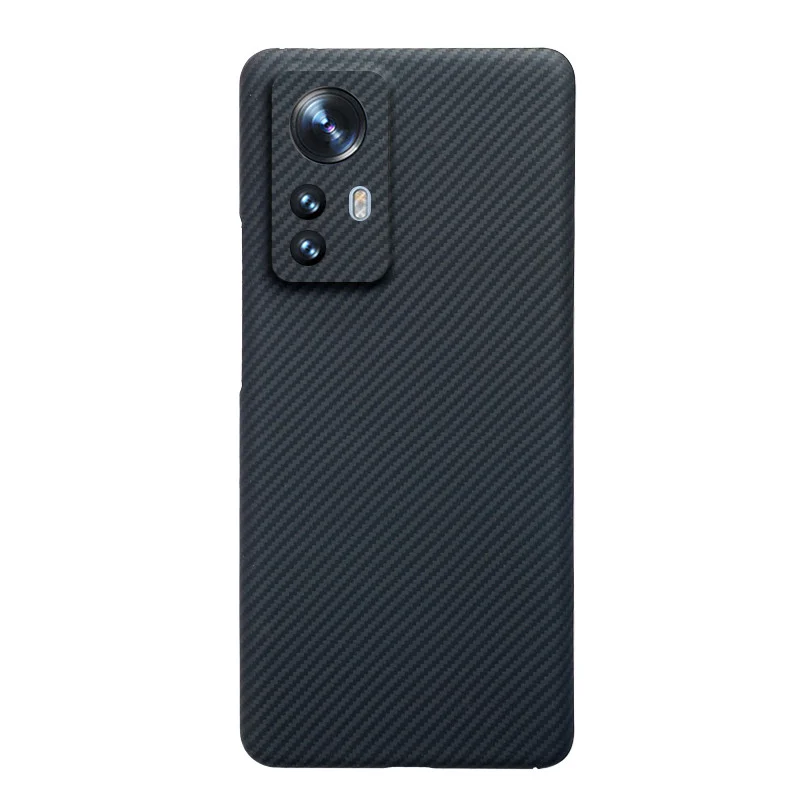

For XIAOMI 12 Carbon Fiber Case 600D Cover Shockproof Phone Aramid Fiber Protective Case for XIAOMI 12/12PRO/12X Phone Accessory