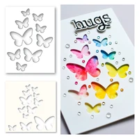 2022 new butterfly coterie collage metal cutting dies and stencils diy scrapbooking gift cards paper crafts decor embossing mold