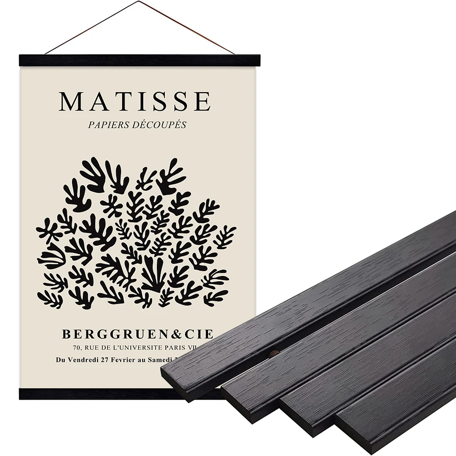 

Магнитная деревянная вешалка для картин, рамки, плакат, искусство, картины на холсте, картины «сделай сам», Тиковая сосна, гостиная, домашний декор