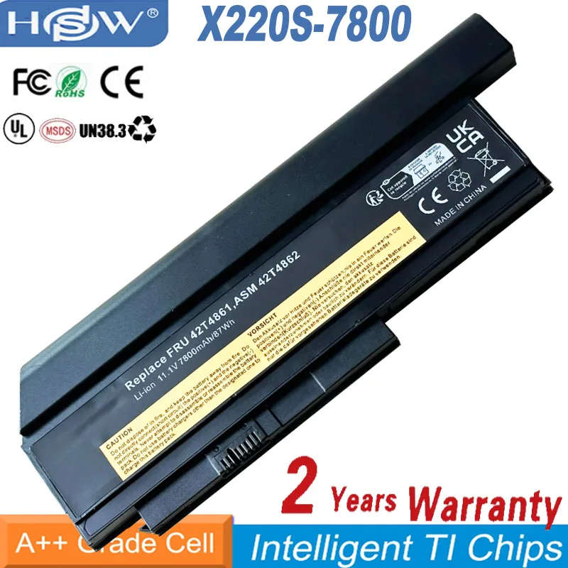 Оригинальный Новый аккумулятор для ноутбука Lenovo 11 1 В 94wh 9cell X230 Thinkpad X220I X220 X230I 0A36307