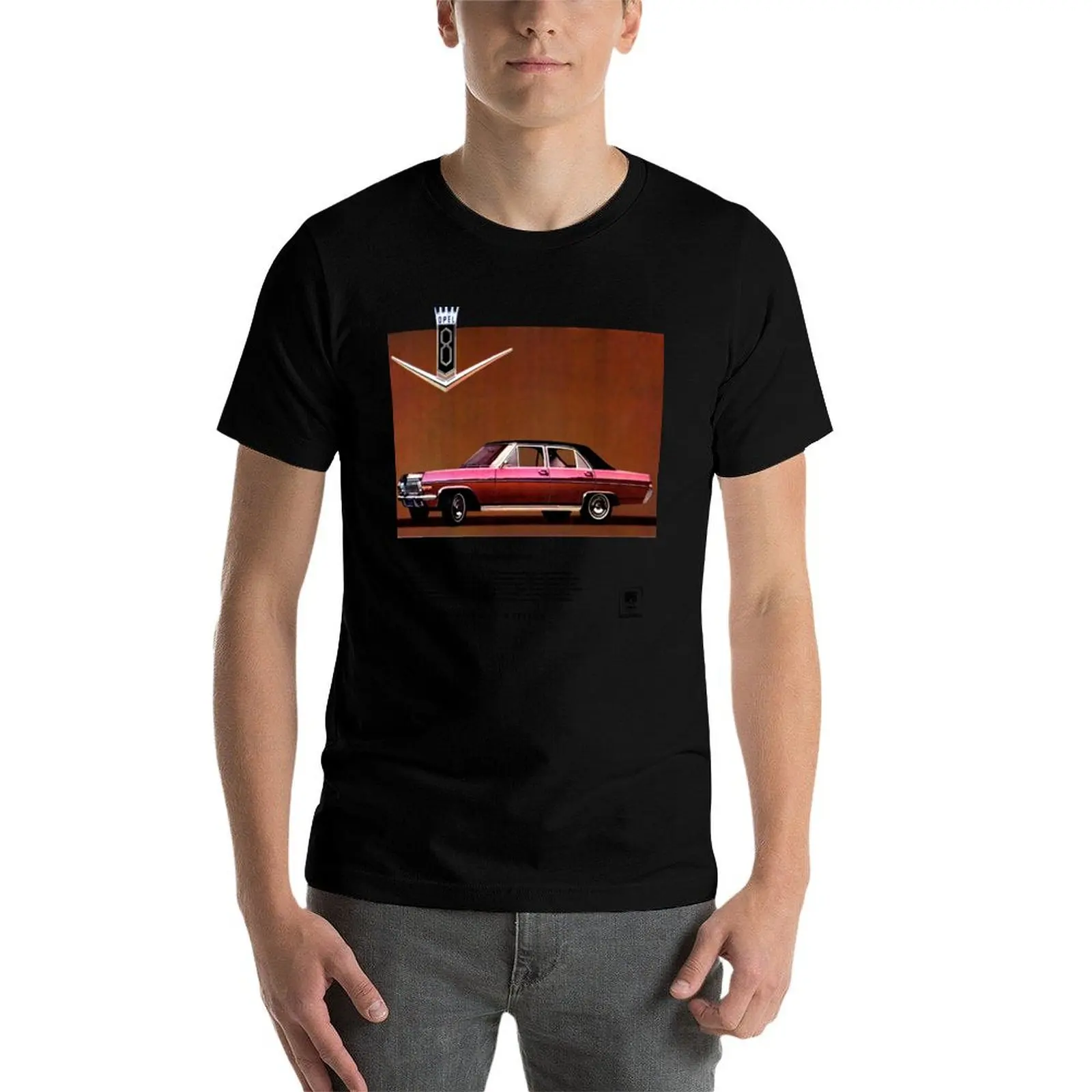 Фото Футболка DIPLOMAT V8 / KAPITAN / ADMIRAL - ADVERT T-Shirt, мужская футболка из 100% хлопка, забавная футболка с графическим рисунком №3