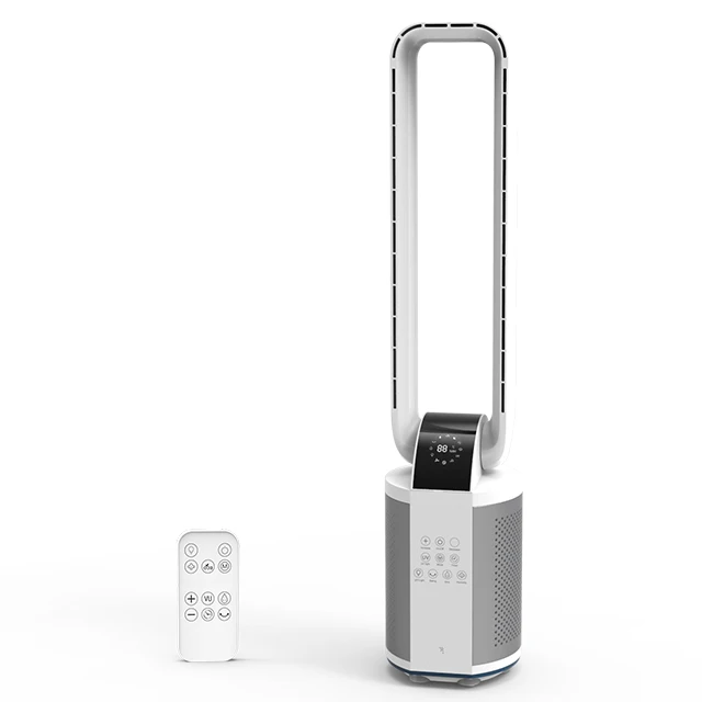 

Modern Uv Light Removes Bacteria 8 Speeds Remote Control Household Bladeless Fans