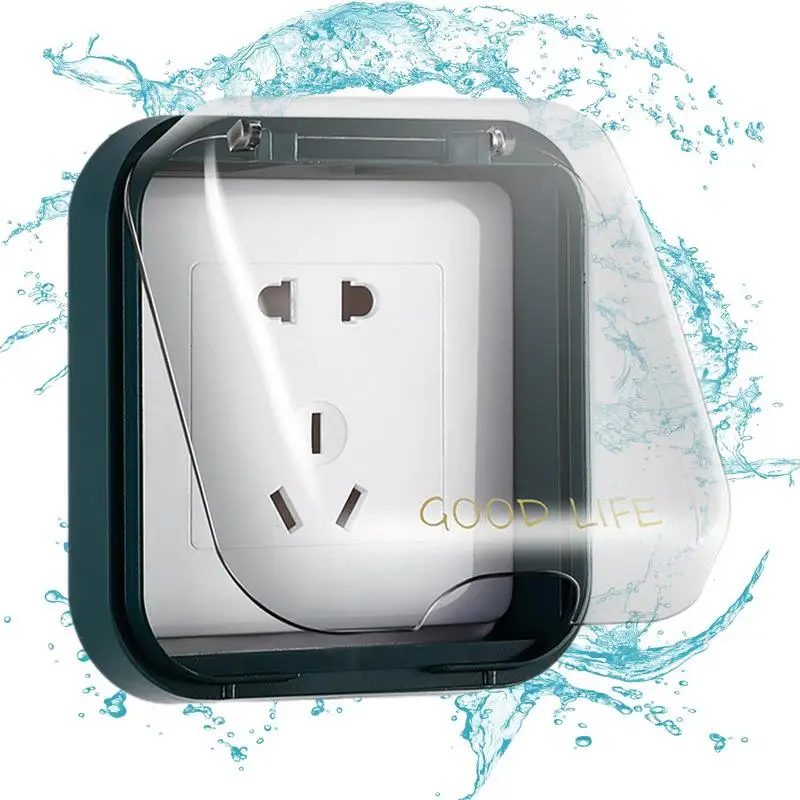 Outdoor Outlet Box Waterproof Electrical Box Outdoor Weatherproof In Use Outlet Cover Plug Receptacle Protector For Electrical