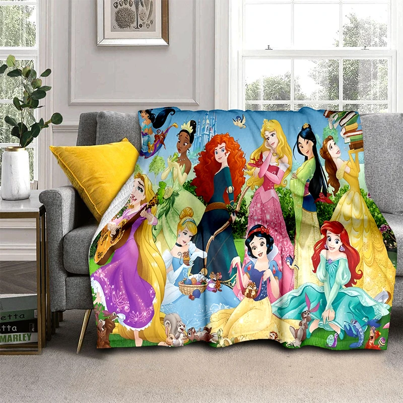 

Мягкое одеяло MINISO принцессы Диснея