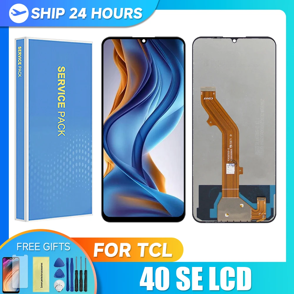 6 75 дюйма для ЖК-дисплея TCL 40 SE детали замены дисплея 40SE T610K T610