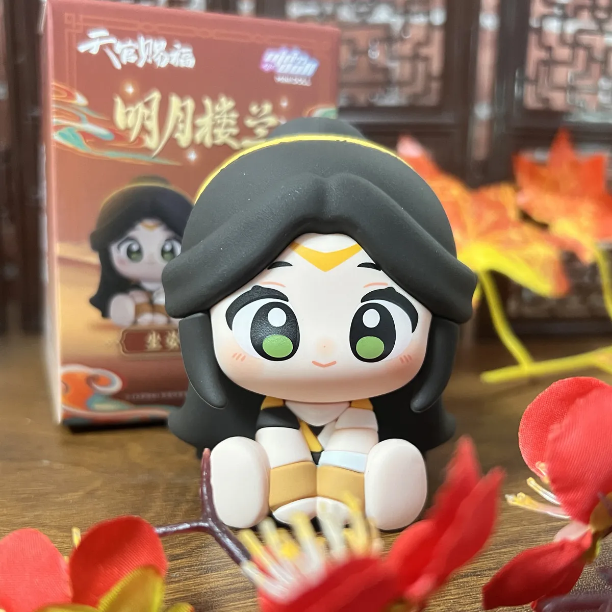 Фото В наличии: Оригинальная коллекционная модель-сюрприз (Blind Box) серии Heaven Official Blessing Mingyue Loulan с персонажами Се Лянь и Хуа Чэн, настольное украшение №4