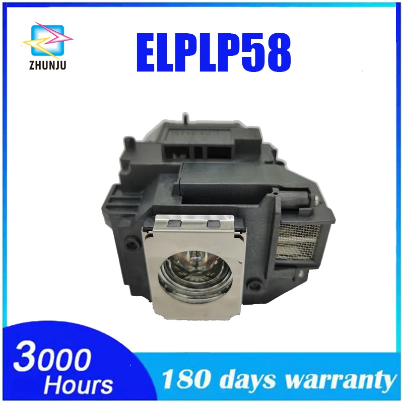 

ELPLP58 Replacement Projector Lamp bulb For EPSON EB-C250S, EB-C250W, EB-C250X, EB-C250XC, EB-C250XS, EB-C260S, EB-C260W