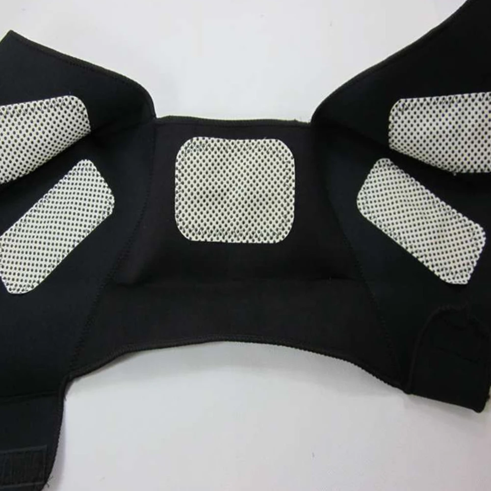 

Effective Supports Self Heating Black Massage Pain Relief Guard Lumbar Shoulder Brace Back Neck Therapy Magnetic Tourmaline Belt