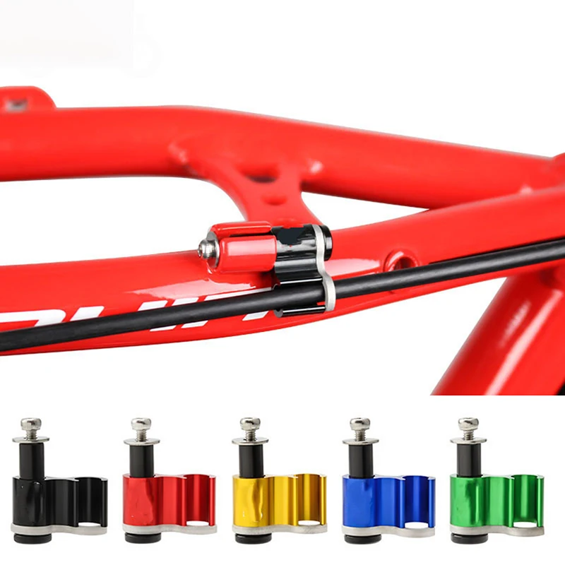 

Bike Cable Housing Guide Brake Shifter Line Adapter Hydraulic Brake Hose Buckle MTB Frame Cable Conversion Clamp bike parts