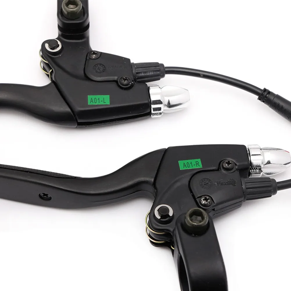 

E-Scooter Brake Lever Left Right Controller Levers For Kugoo M4 Electric Kick Scooter Aluminum Alloy Handle Clutch Cycling Parts