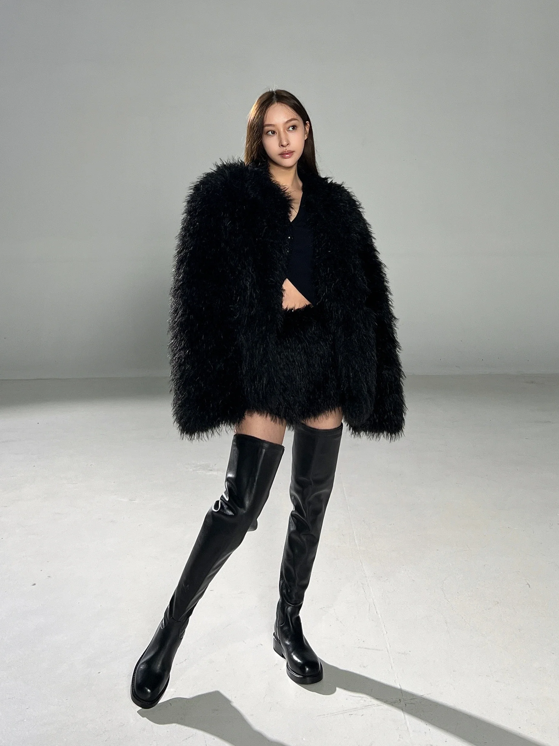 Рисунок 3 - Шуба из рулона и шерсти