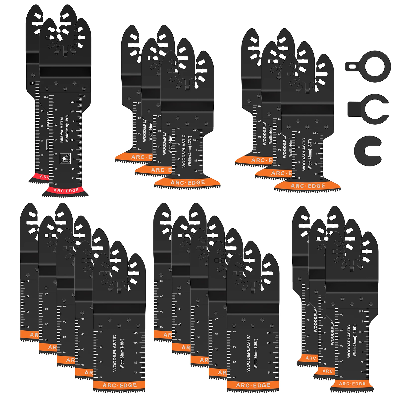 

Набор лезвий для пилы из высокоуглеродистой стали, 21 шт.