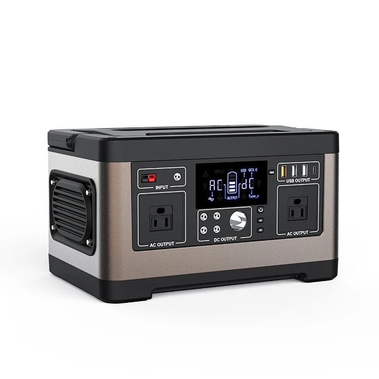 

CHAM Safe and stable fast charge power station Outdoor activities 18650 battery 500W for Consumer Electronics