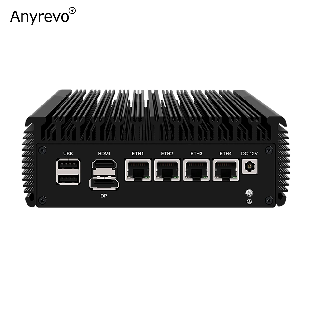 4-ядерный ПК 11-го поколения N5105 2 5 GbE роутер OPNsense 4 x Intel i225 Nics NVMe DDR4 безвентиляторный
