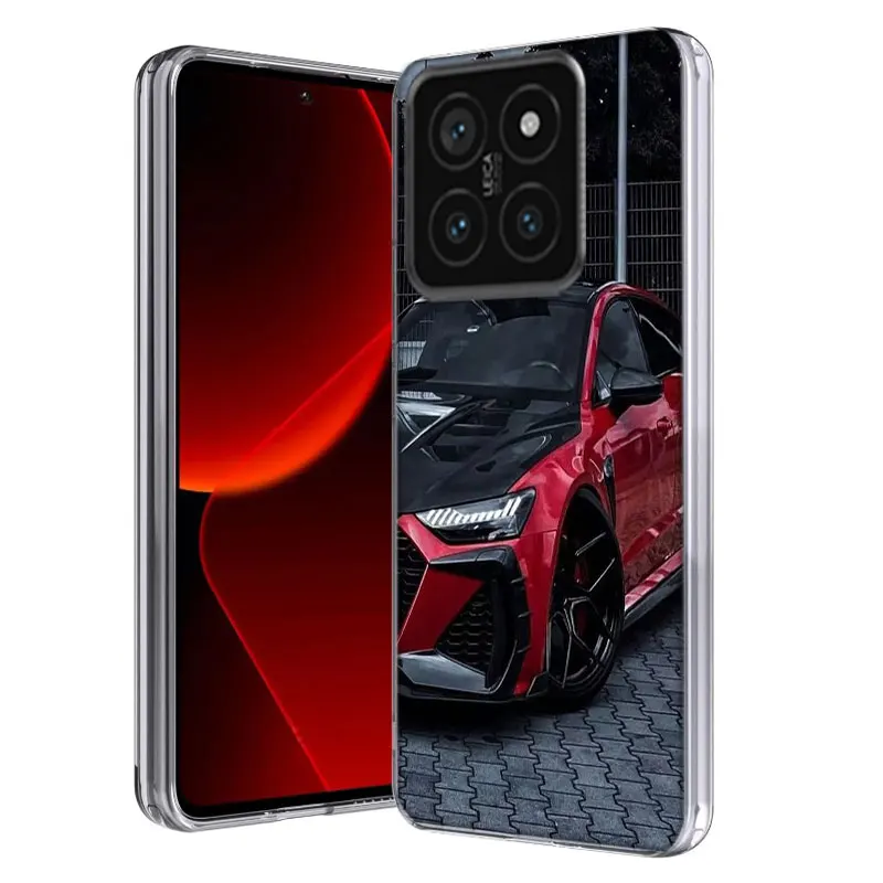 A Magical Luxury Sedan Clear Phone Case For Xiaom Mi 12 12T 11T 10T 9T 13 11 10 9 8 Lite CC9 CC9E Pro 6X 5X A1 A2 A3 Cover Coque