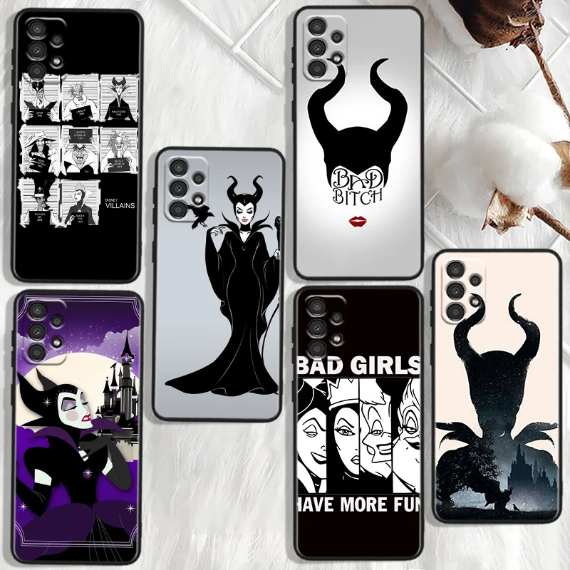 

Disney Villain Witch Bad For Samsung Galaxy A91 A81 A71 A51 A42 A31 A21S A12 A11 A04 S E A02S A01 Core Black Phone Case