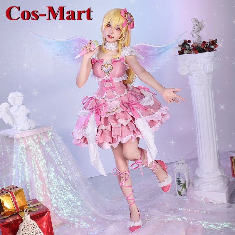 

Cos-Mart Hot Game Aikatsu Hoshimiya Ichigo Cosplay Costume Gorgrous Sweet Gothic Formal Dress Activity Party Role Play Clothing