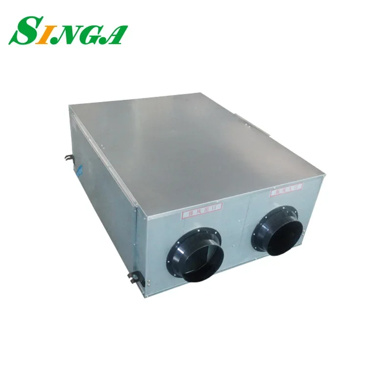 Центральный блок управления воздухом AHU HVAC с системой охлаждения отопления