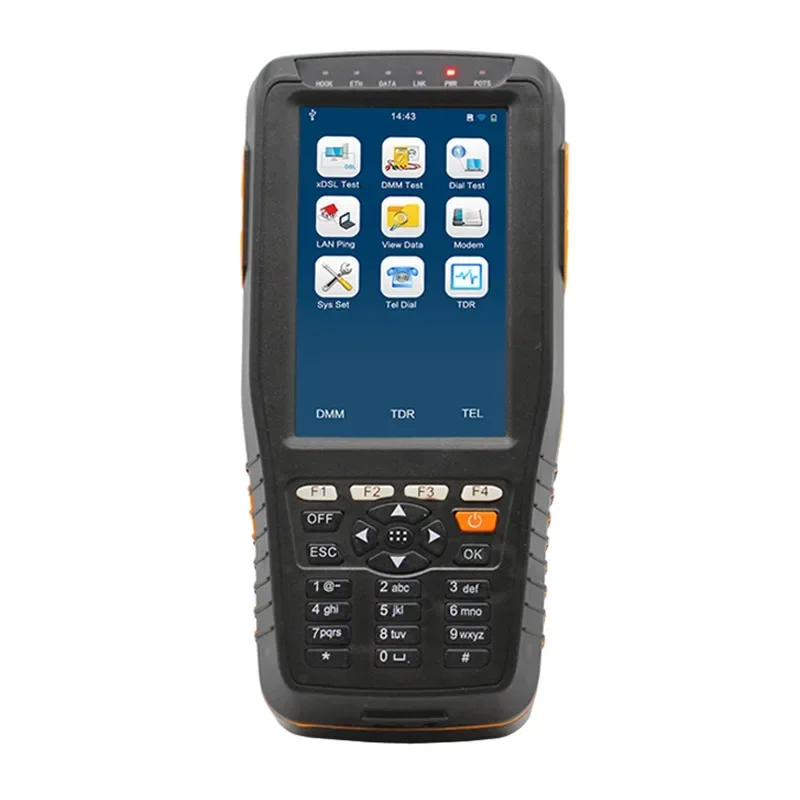 TM-600 Тестер ADSL2 ADSL WAN & LAN Обладнання для тестирования линий xDSL Трекер тона TM600