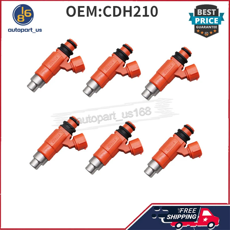 

Fuel Injectors CDH210 For Mitsubishi Eclipse Galant Mirage Chevrolet Tracker Dodge Stratus Coupe Chrysler Sebring Suzuki Vitara