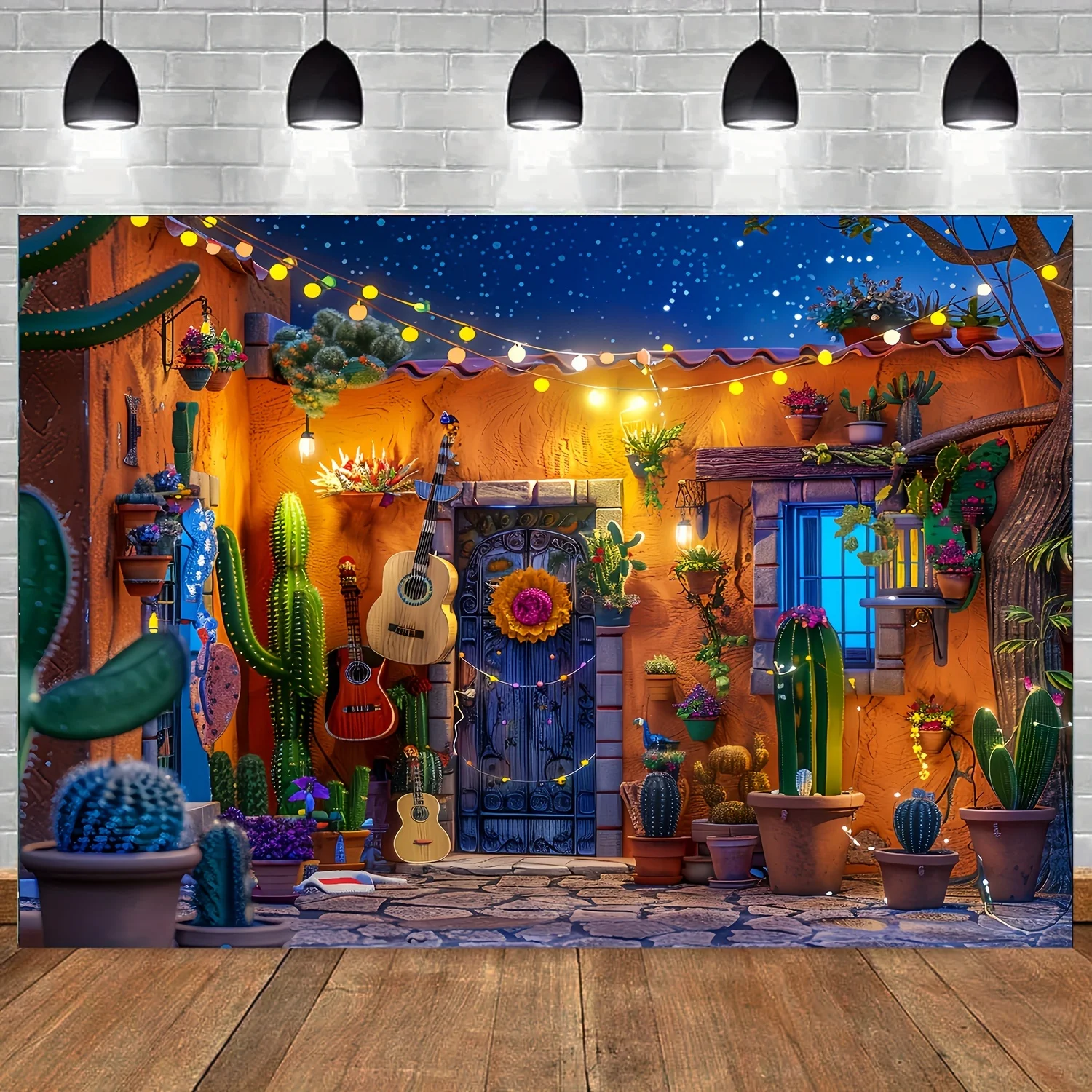 Фон для мексиканского карнавала дневного света: Идеально подходит дней рождения