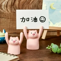 jy02 japanese cute confession raise your hand to leave message ornament