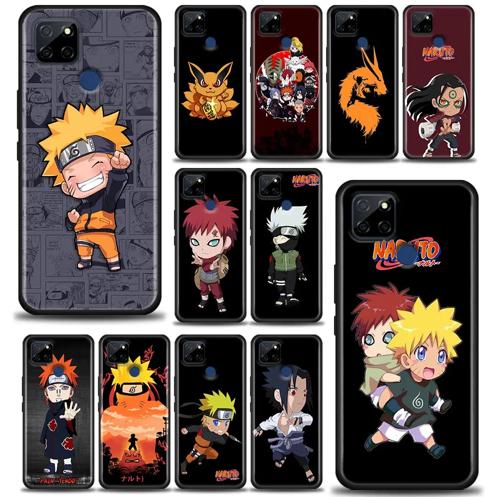 

Phone Case For Oppo A3s A5s A9 A15 A31 A63 A54 A52 Find X2 Reno 3 4 5 6 Pro 5G Silicone Back Cover Cute Cartoon Anime Naruto