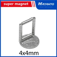 100200300pcs 4x4 mm mini small round magnets n35 neodymium magnet dia 4x4mm permanent ndfeb strong powerful magnets 44