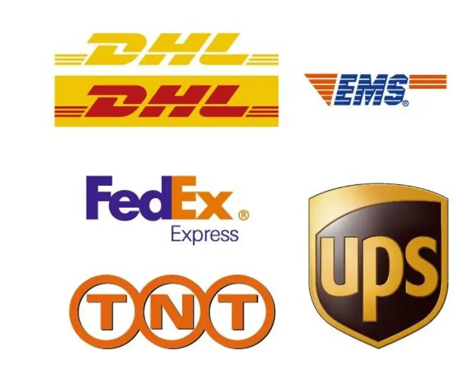

transport agent DHL FEDEX UPS TNT EMS shipping agent ship by air freight shipment forwarder