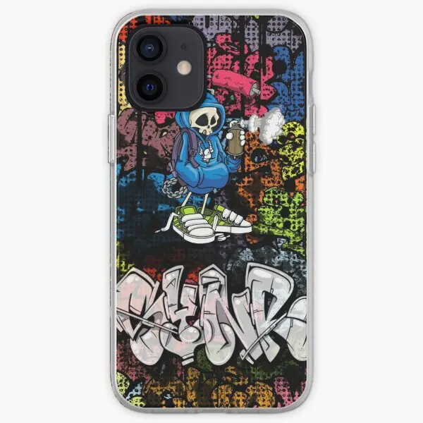 

Чехол Synr 70S в стиле ретро с принтом граффити для iPhone 6 6S 7 8 Plus X XS XR Max 11 12 13 14 Pro Max Mini