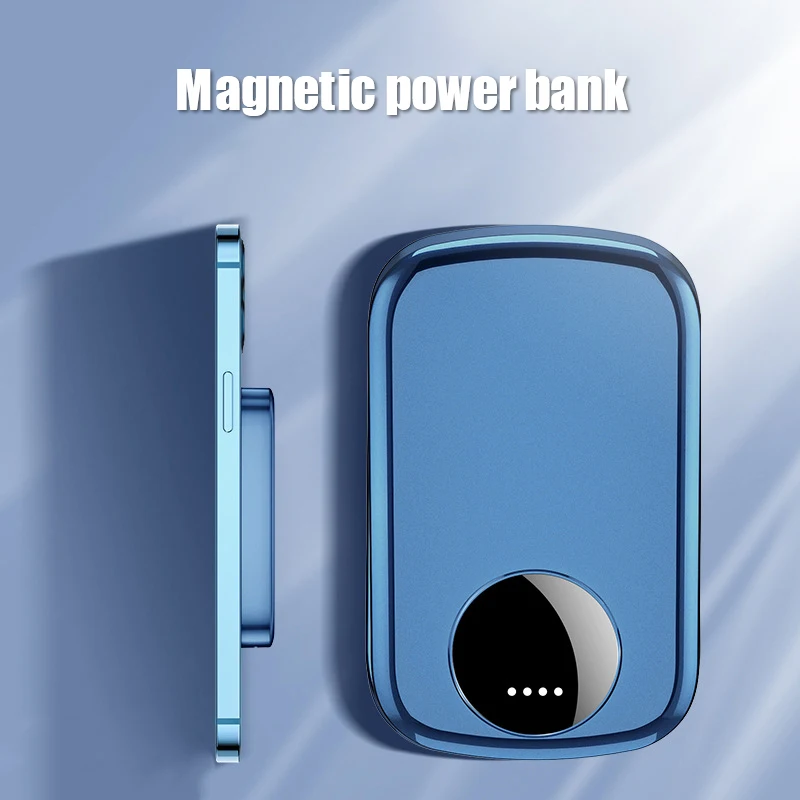 

10000mAh Portable Magnetic Wireless Power Bank 15W Fast charger External Battery