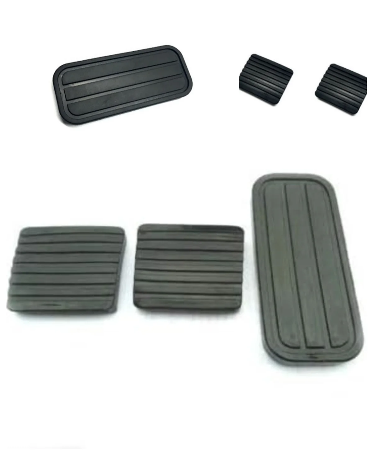 

Черные педали тормоза/счепления/газа (комплект из 3 шт.) для механической коробки передач VW MK1 Golf/Jetta/Cabinby/Carrriolet/Scirocco/T4