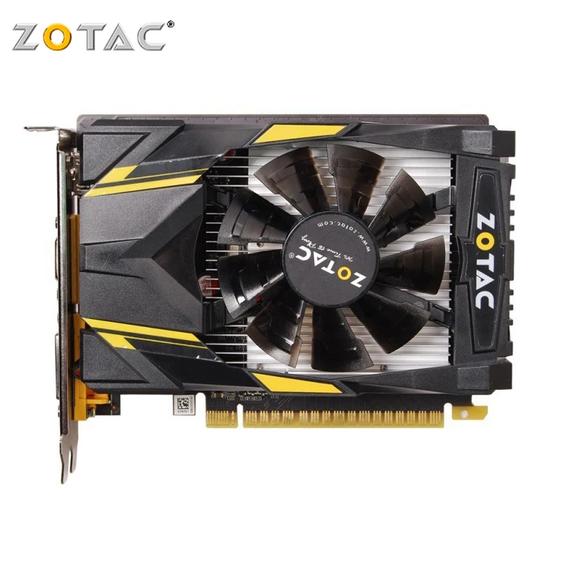 Видеокарты ZOTAC GT640 2G 1800 бит GDDR5, графические карты для NVIDIA GeForce GT640 серии, VGA карты 3,0 МГц PCI-E 16X, б/у