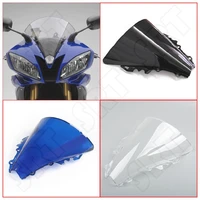 fits for yamaha yzf r6 yzf r6 600cc 2006 2007 motorcycle accessories windshield front fairing windscreen deflector decorate