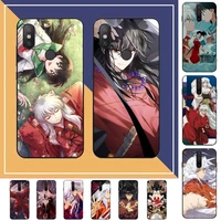 bandai anime inuyasha phone case for redmi note 8 7 9 4 6 pro max t x 5a 3 10 lite pro
