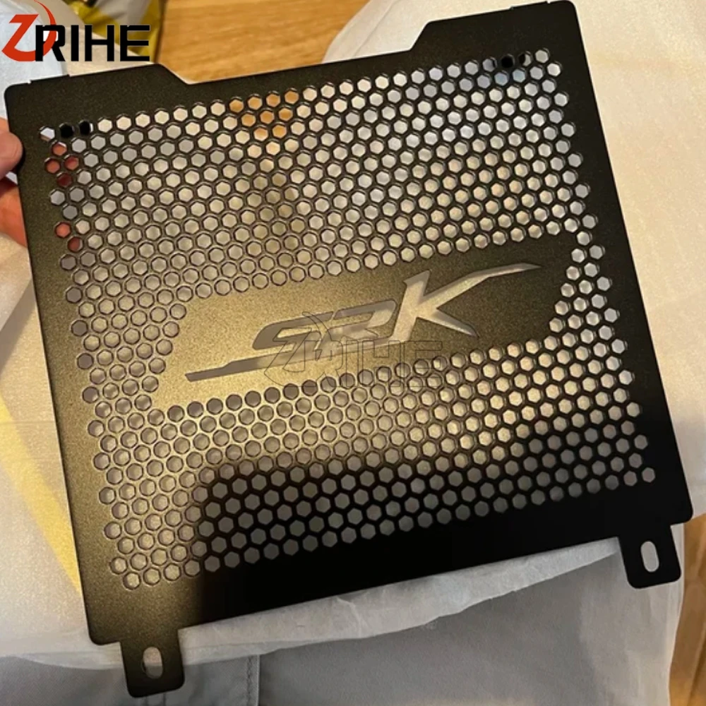 Фото Алюминий для QJMOTOR SRK350 SRK 350 SRK400 srk 400, детали, решетка радиатора мотоцикла, защита, крышка радиатора, аксессуары №1