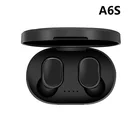 Беспроводные Bluetooth TWS наушники A6S, мини стереонаушники, спортивные Игровые наушники-вкладыши, водонепроницаемые наушники для Xiaomi iPhones