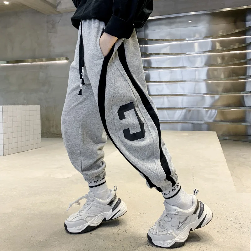 

Spring and Autumn Kids Pants 2022 Boys Casual Pants Kids Loose Pants Boys Long Trousers Children Boys Clothing Sport Pants 2-15T
