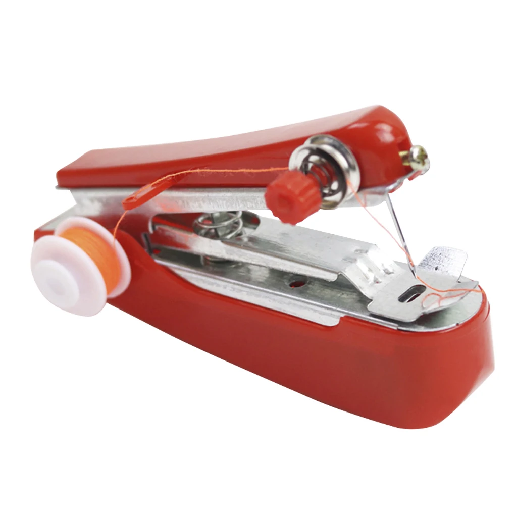 

Mini Sewing Machine Creative Simple Manual Operation Portable Simple Sewing Stitching Tool for Home Travel