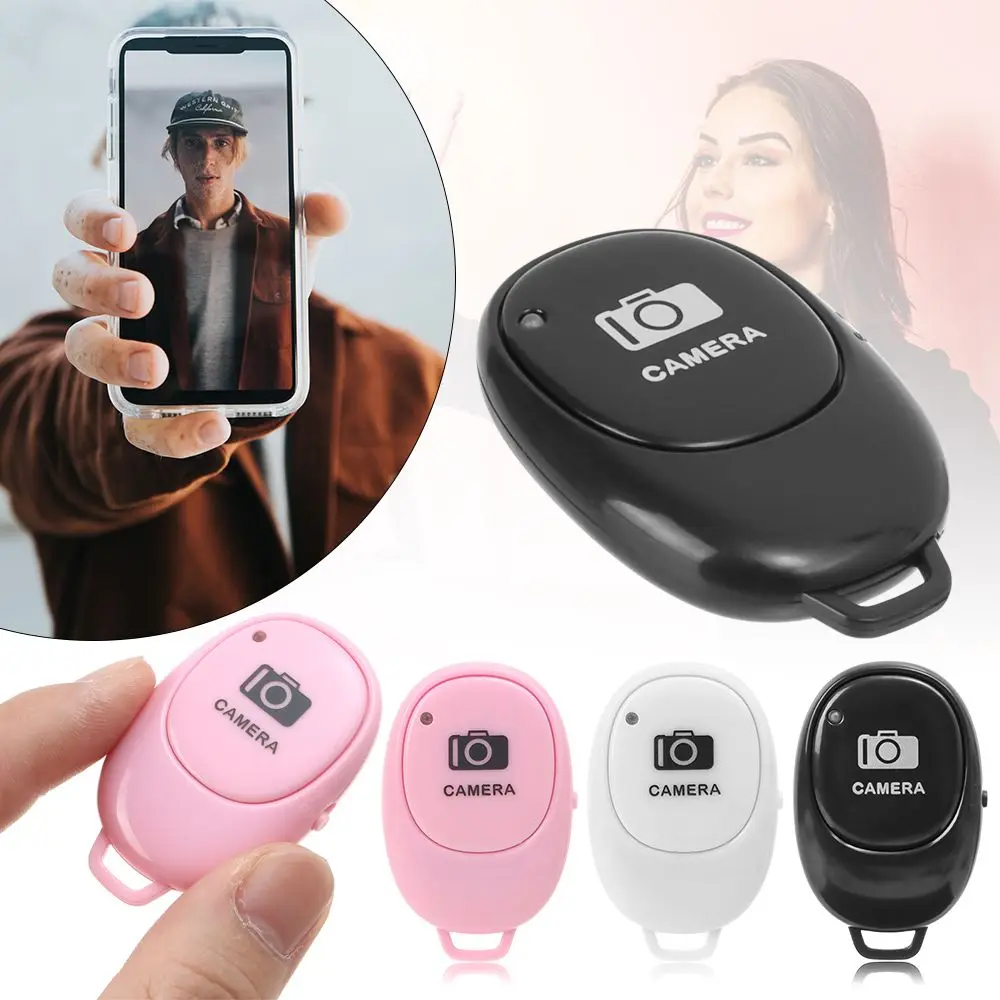

Беспроводная Bluetooth-кнопка для селфи, пульт дистанционного управления затвором, Автоспуск затвора камеры, спуск затвора телефона, селфи для ...