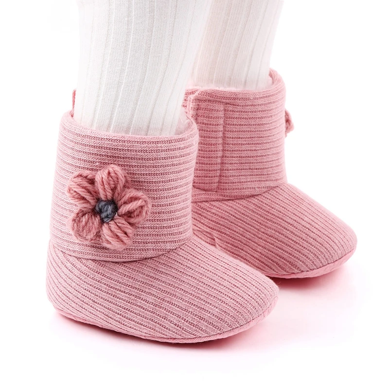 Зимние пинетки для девочек