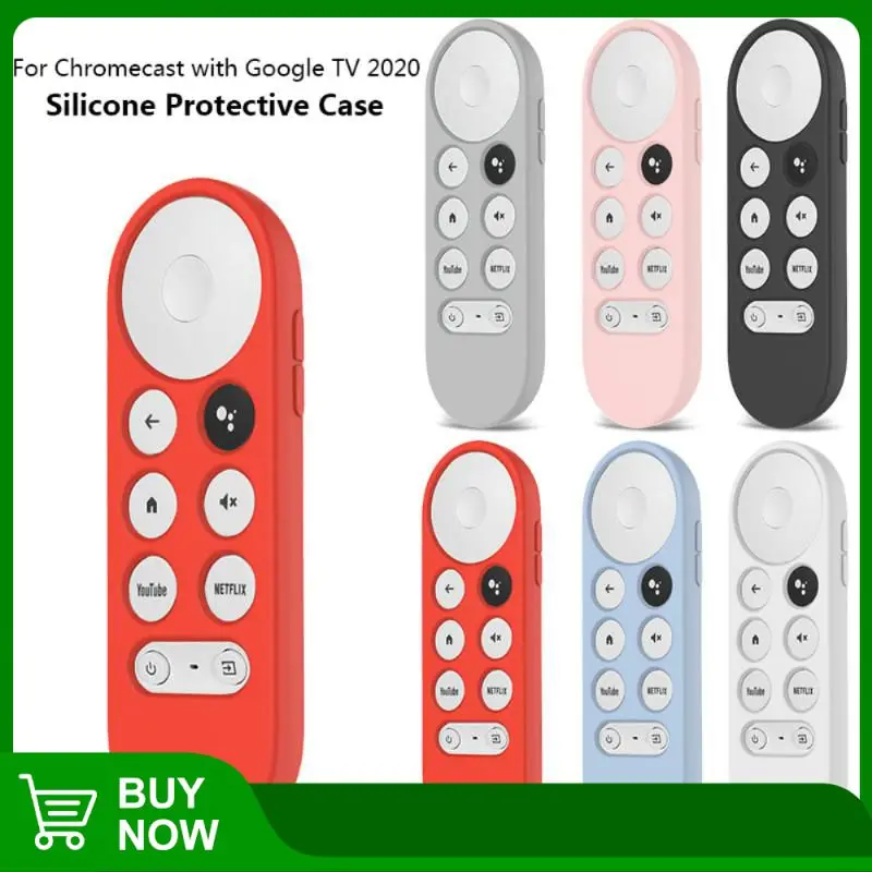 

Защитный чехол для Google Tv 2020, нескользящий чехол для Google Tv 2020 с голосовым дистанционным управлением, мягкий силиконовый