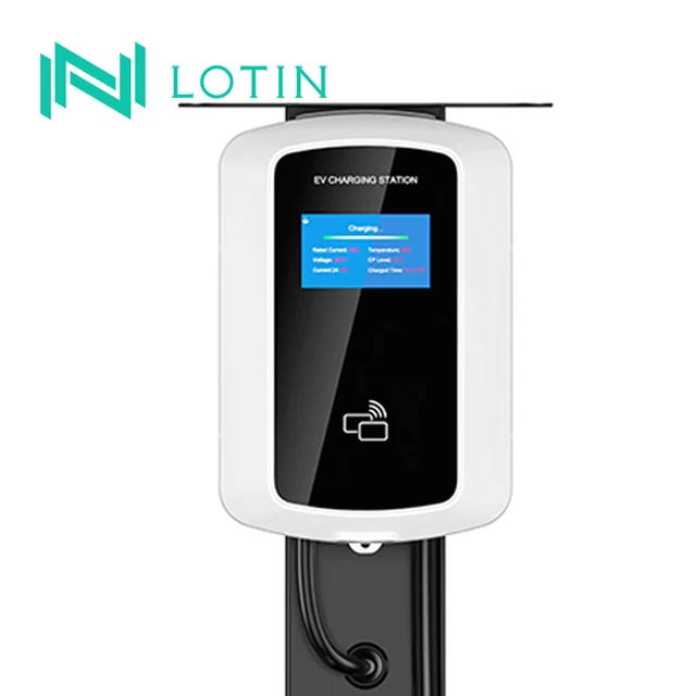 AC APP Control Автомобильная зарядная станция EV Оптовая цена 11 кВт 22 Type1 Бытовой стиль 220