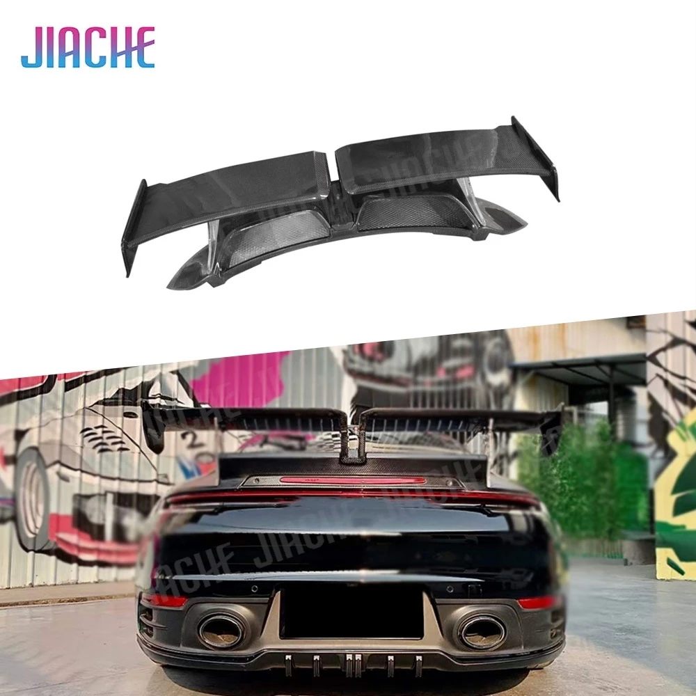 Спойлер на заднее крыло багажника из углеродного волокна для Porsche 911 922 спойлер