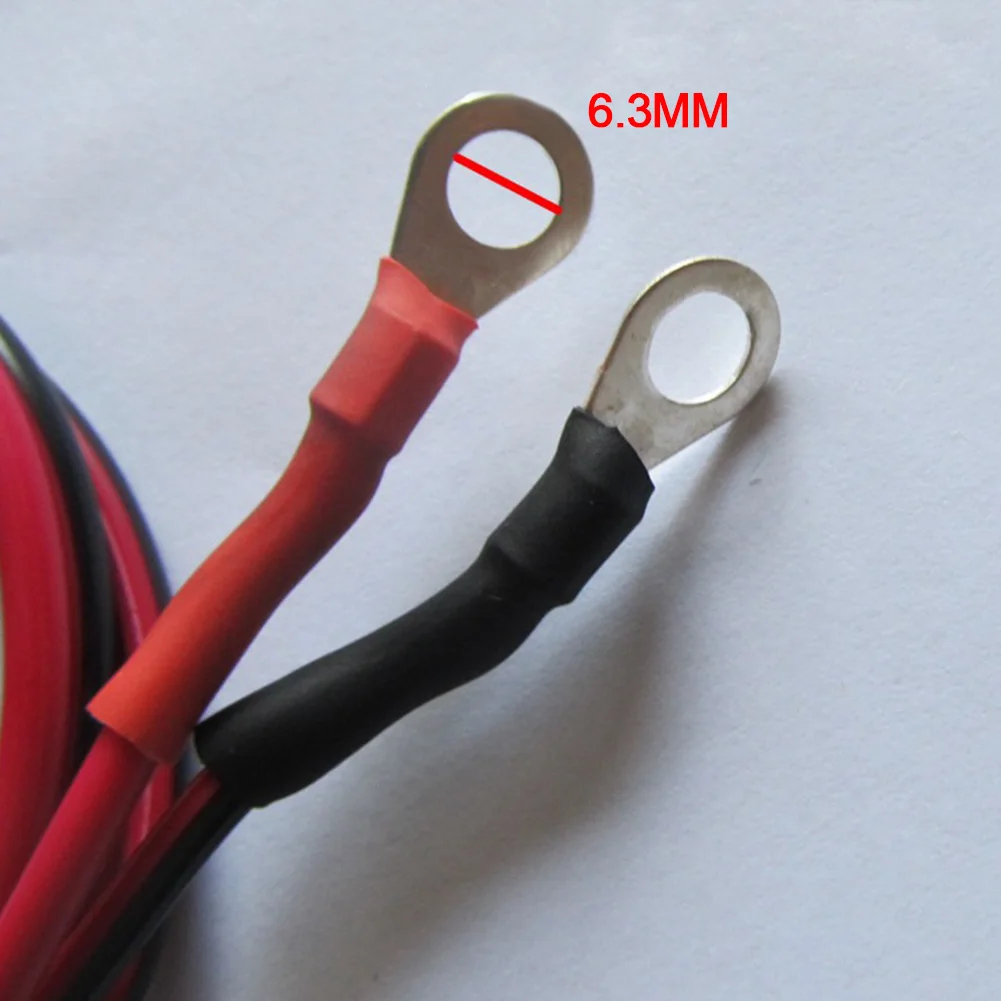 

50Amp Car Battery Clip Cable Crocodile Car Van Battery Test Lead Clip Alligator Clip Electrical Jumper Wire Cable Clamps