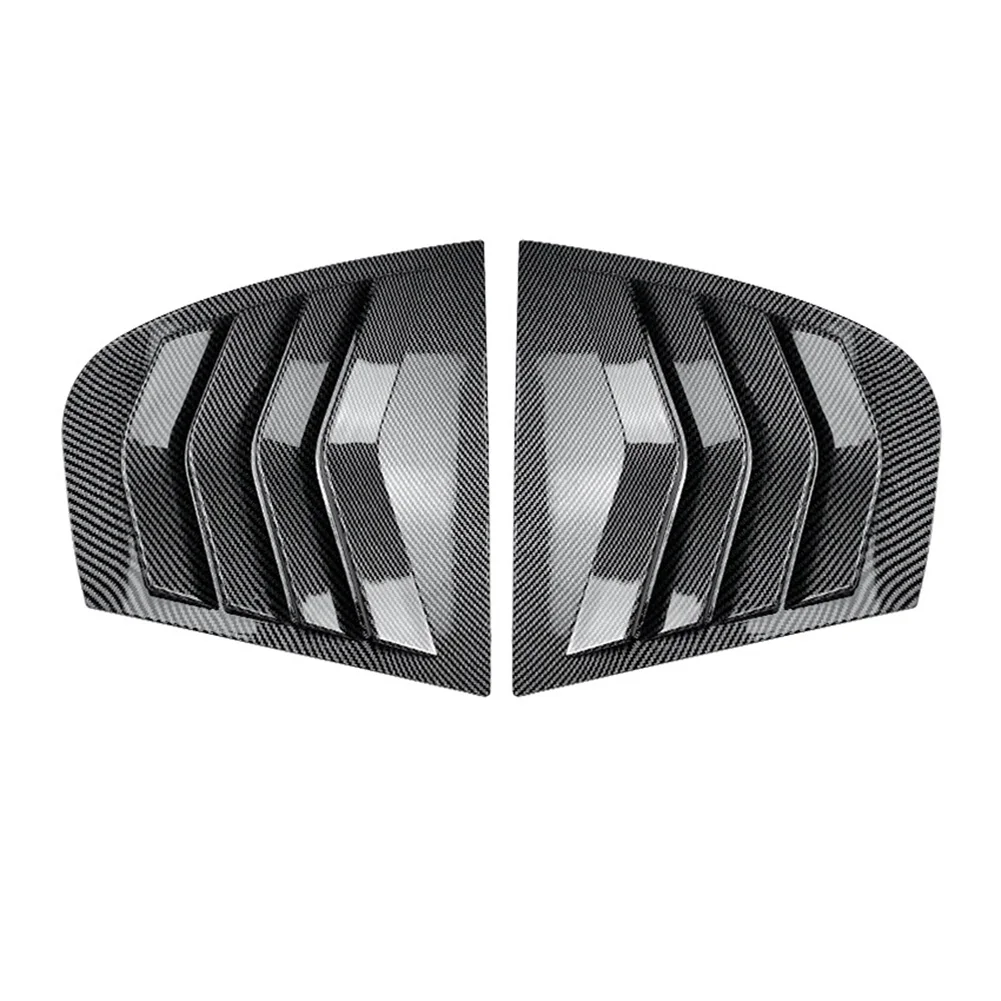 

Carbon Fiber Style Side Vent Louver Cover for BMWFor E90 3 Series Sedan Improved Aerodynamics Easy Installation