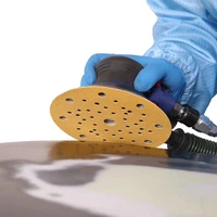 dry sandpaper diameter 150mm sander matching sandpaper round 17 holes 6 inchescar paint woodworking metal polishing